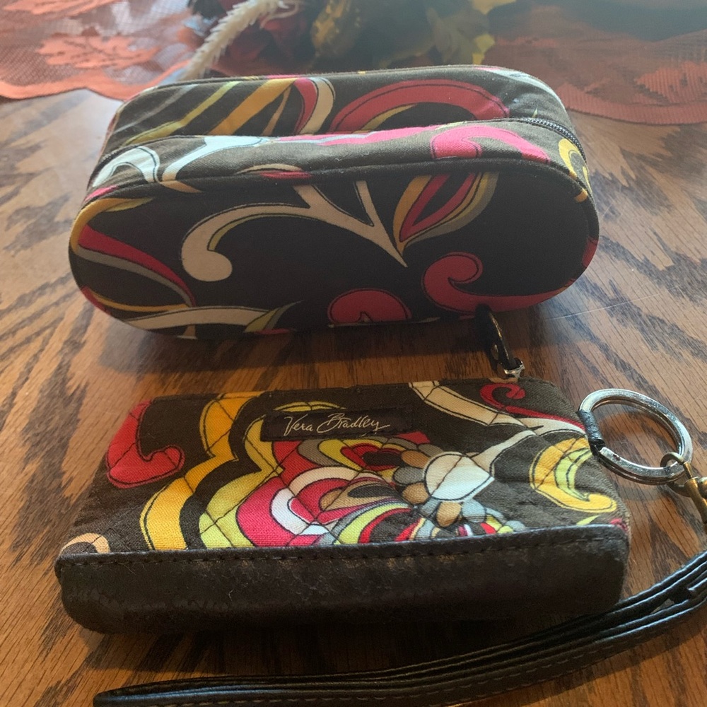 Vera Bradley Brown Floral